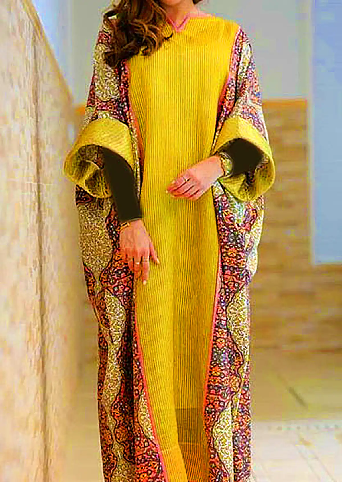مانتو نخی پائیزی خنک 
