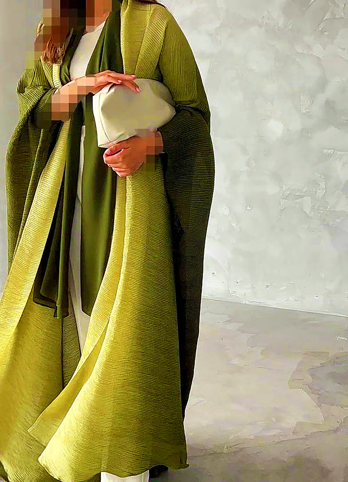 مانتو نخی پائیزی خنک 