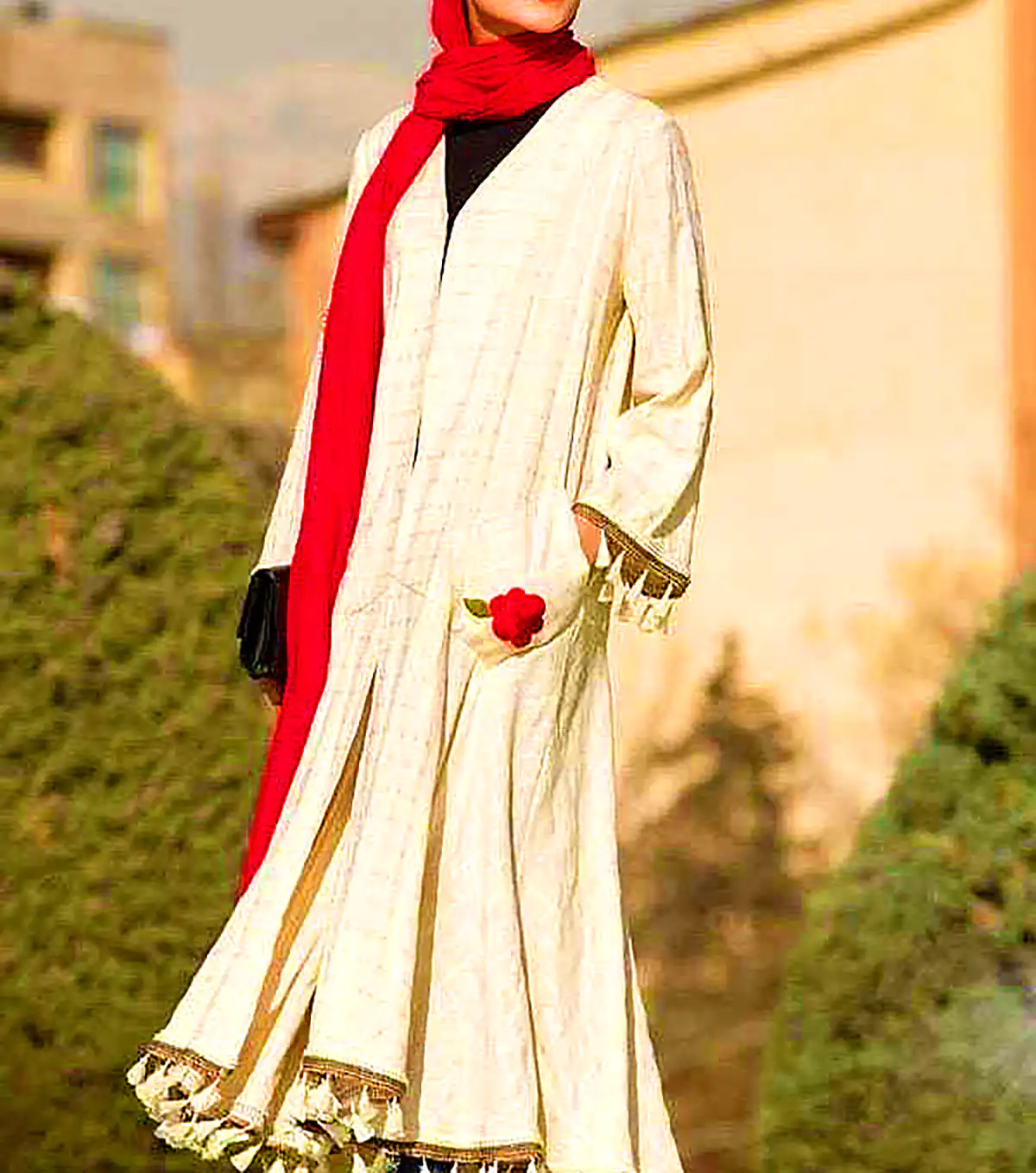 مانتو نخی راحتی بلند