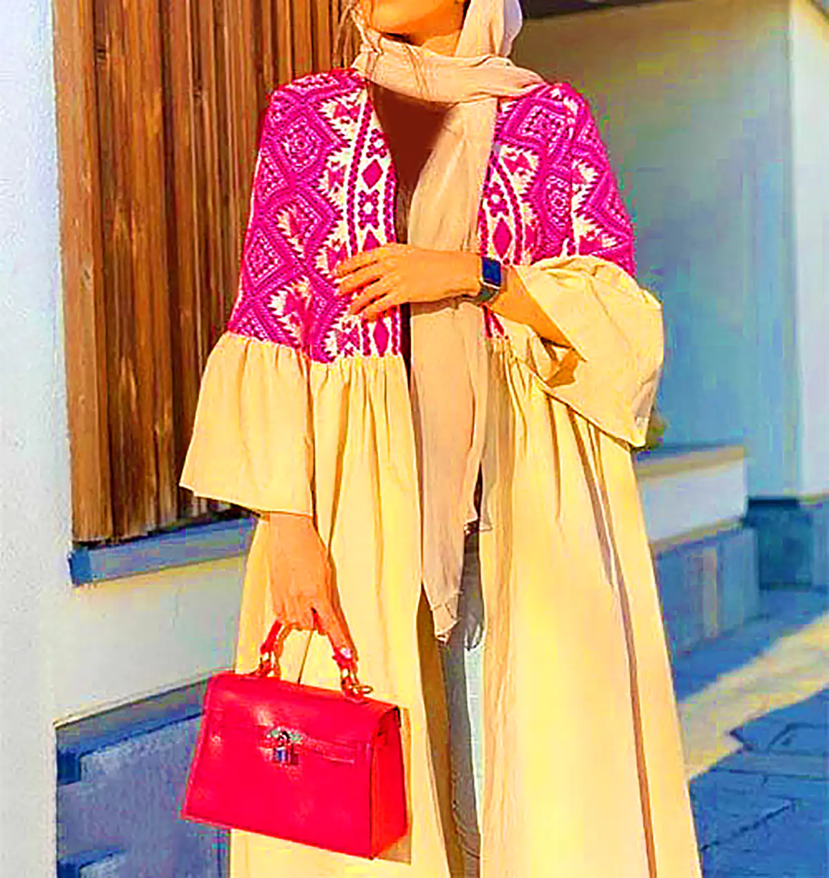 مانتو نخی راحتی بلند