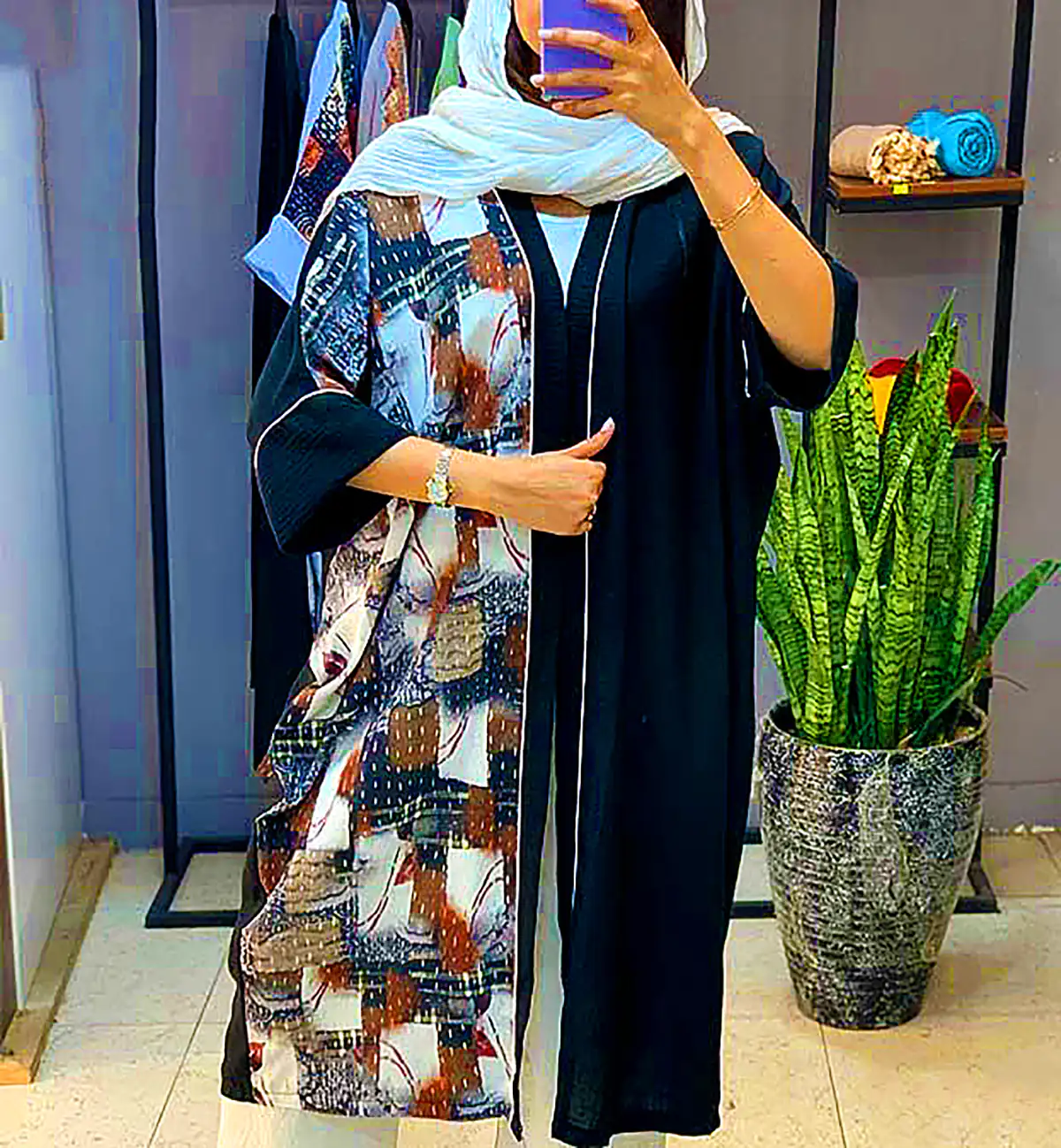 مانتو نخی راحتی بلند