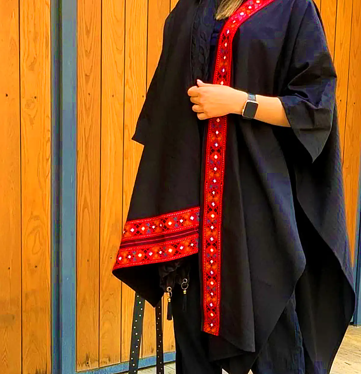 مانتو رنگی بلند کتان
