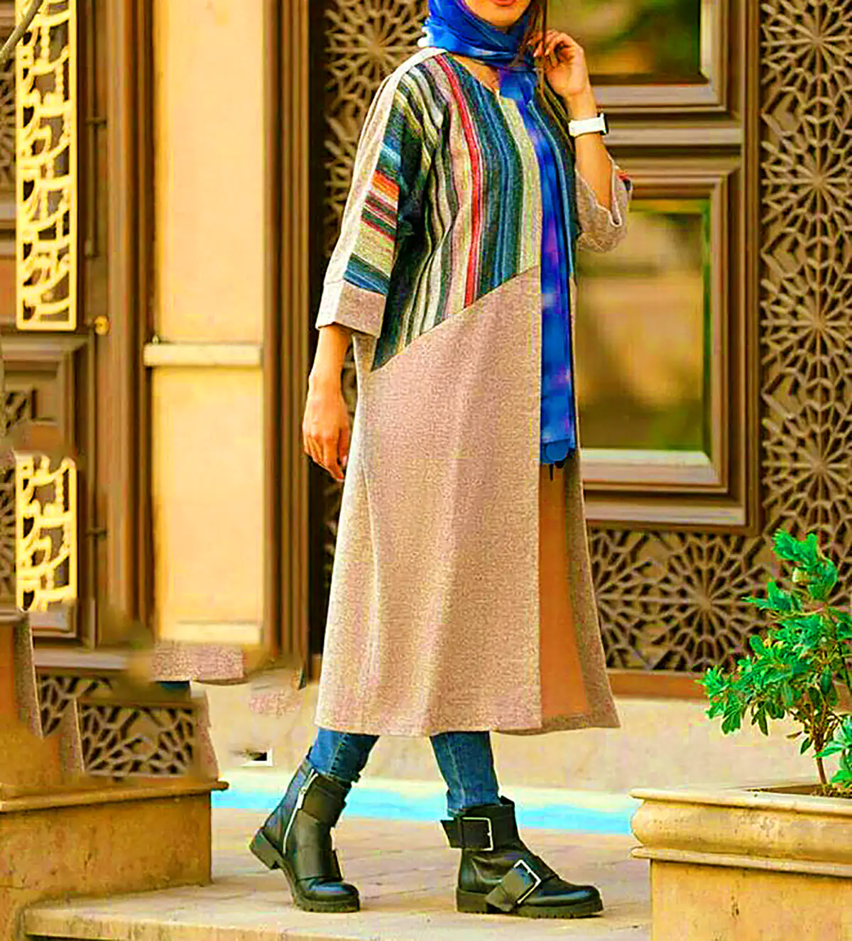 مانتو شاد و رنگی زنانه