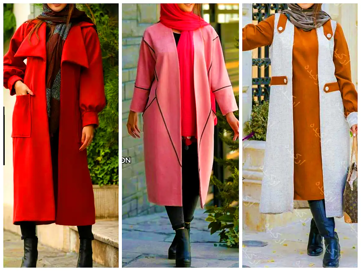 مانتو شاد و رنگی زنانه