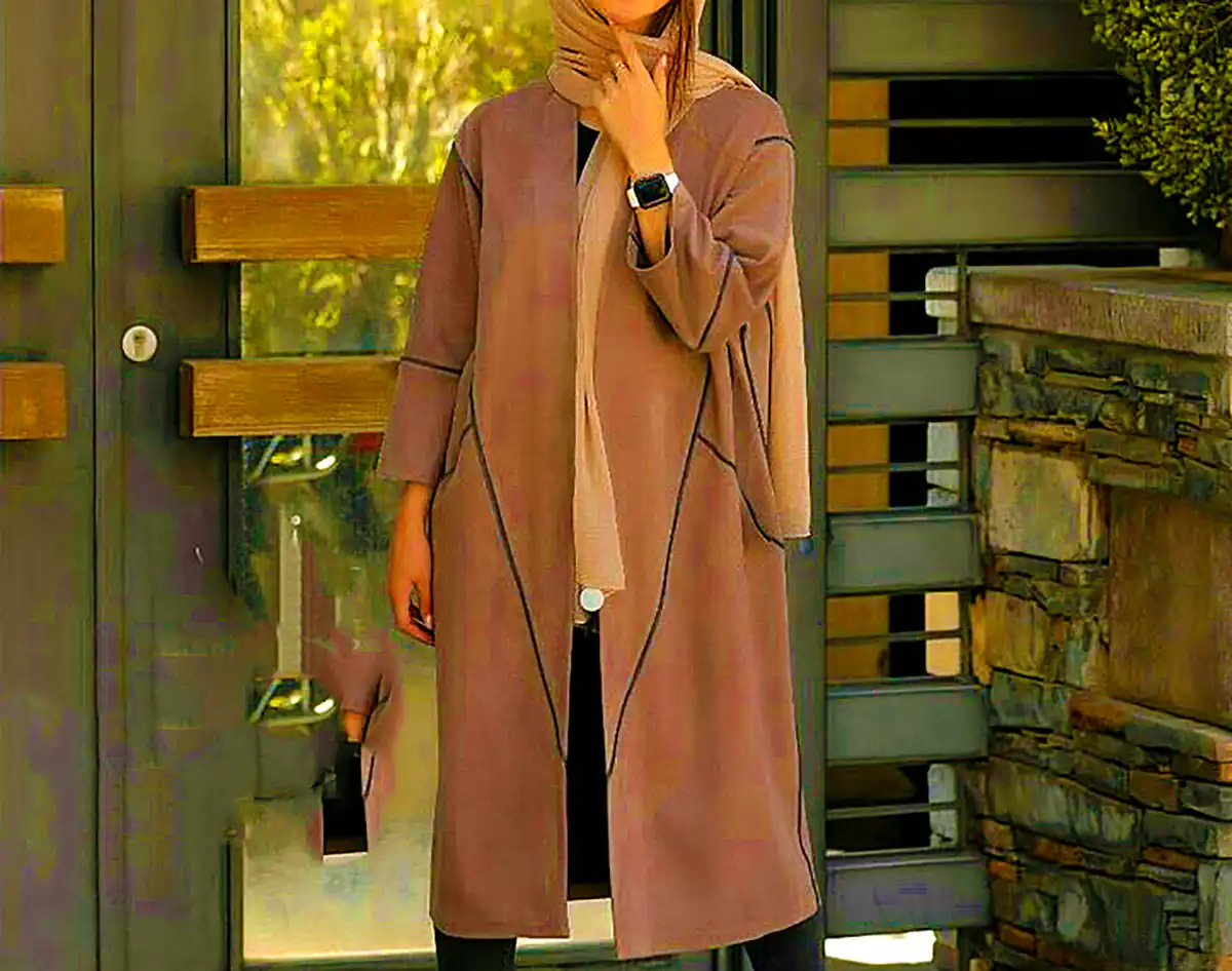 مانتو شاد و رنگی زنانه