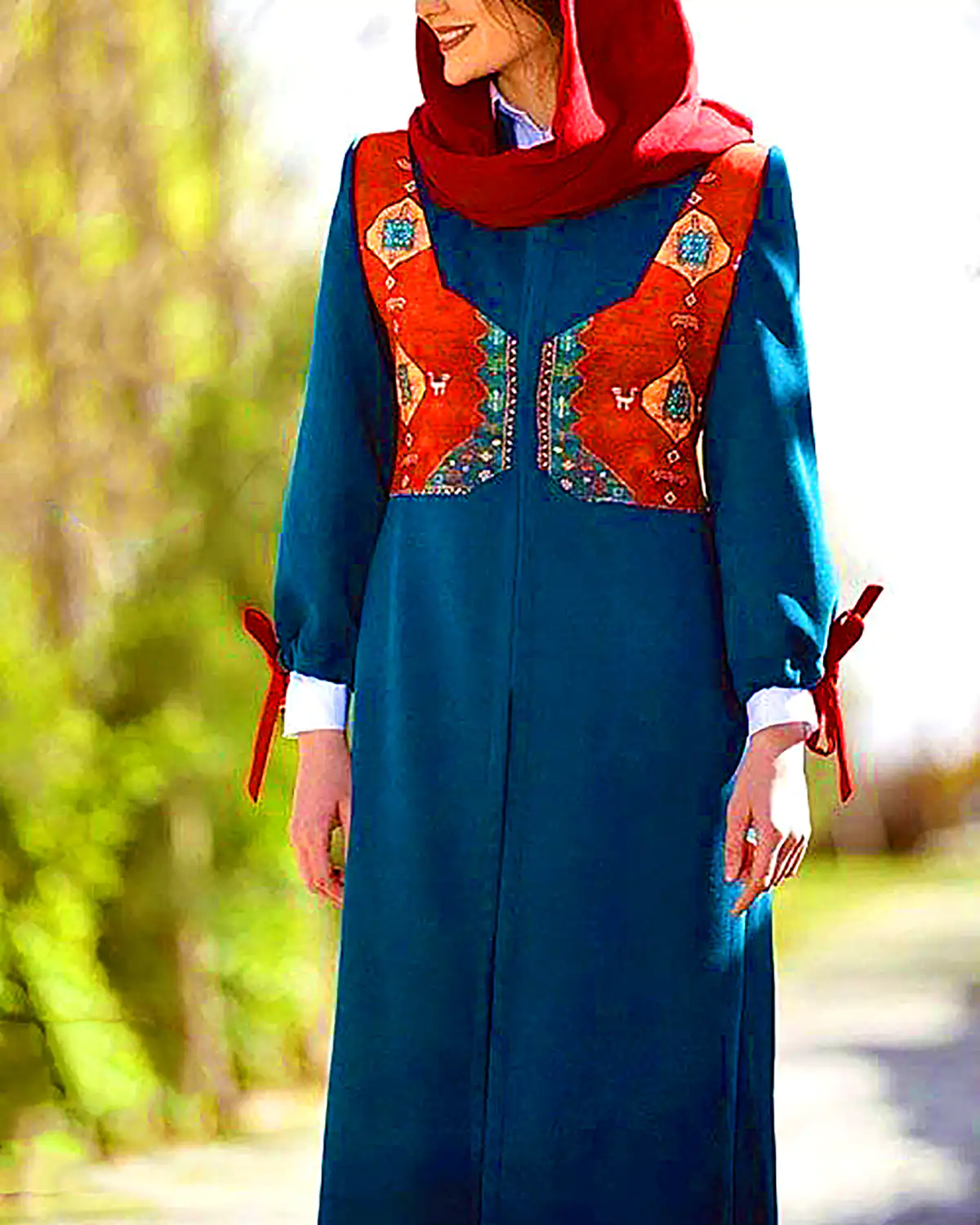 مانتو ترند شاد و رنگارنگ