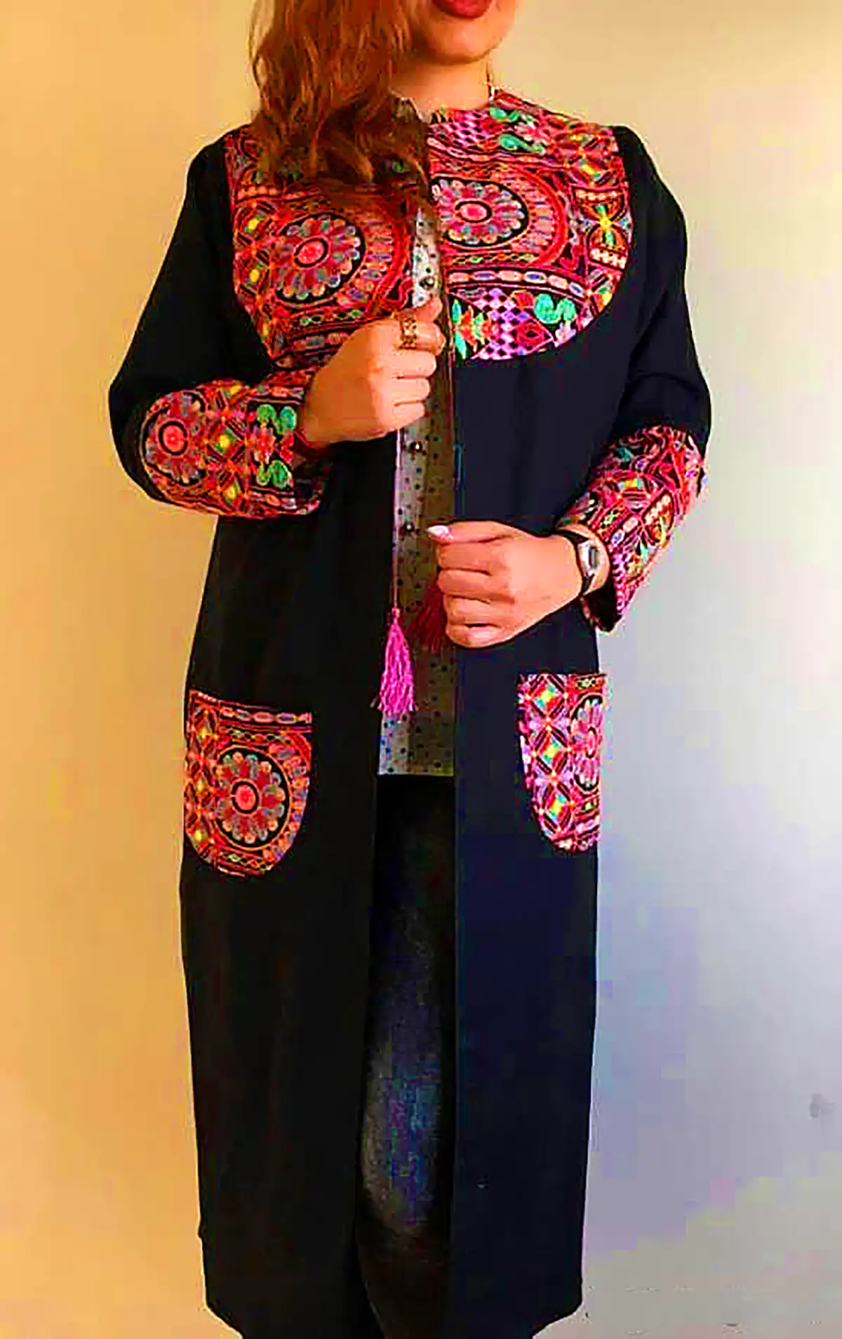 مانتو ترند شاد و رنگارنگ