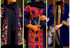 مانتو ترند شاد و رنگارنگ