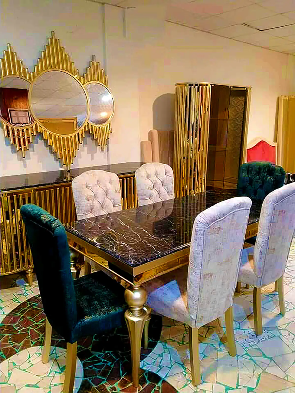 میز و صندلی شیک ناهارخوری