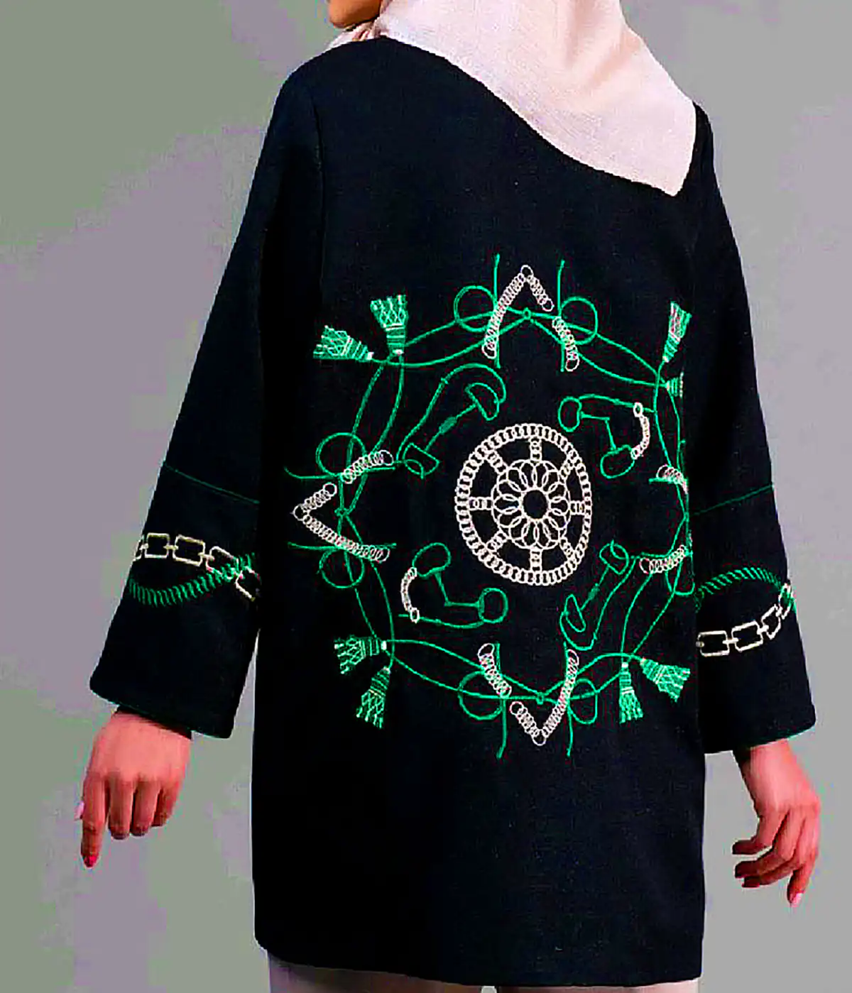 پالتو سنتی گلدوزی شده