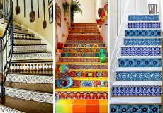 پله ی مدرن طرحدار