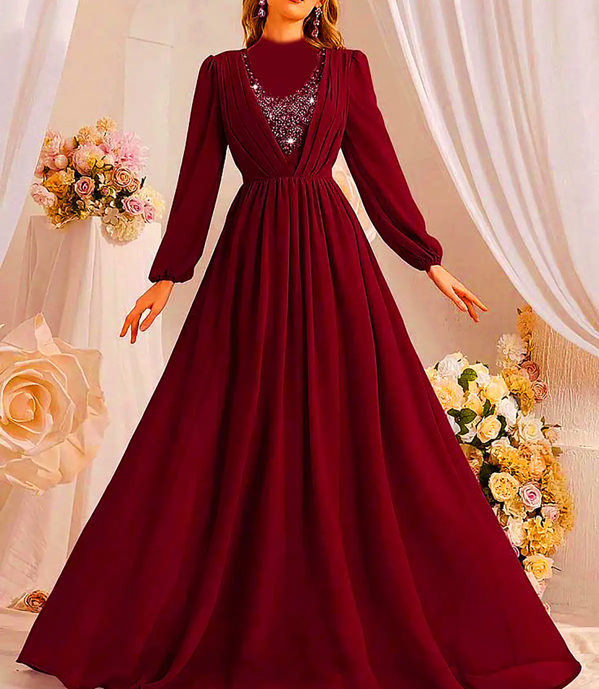 پیراهن مجلسی شاینی
