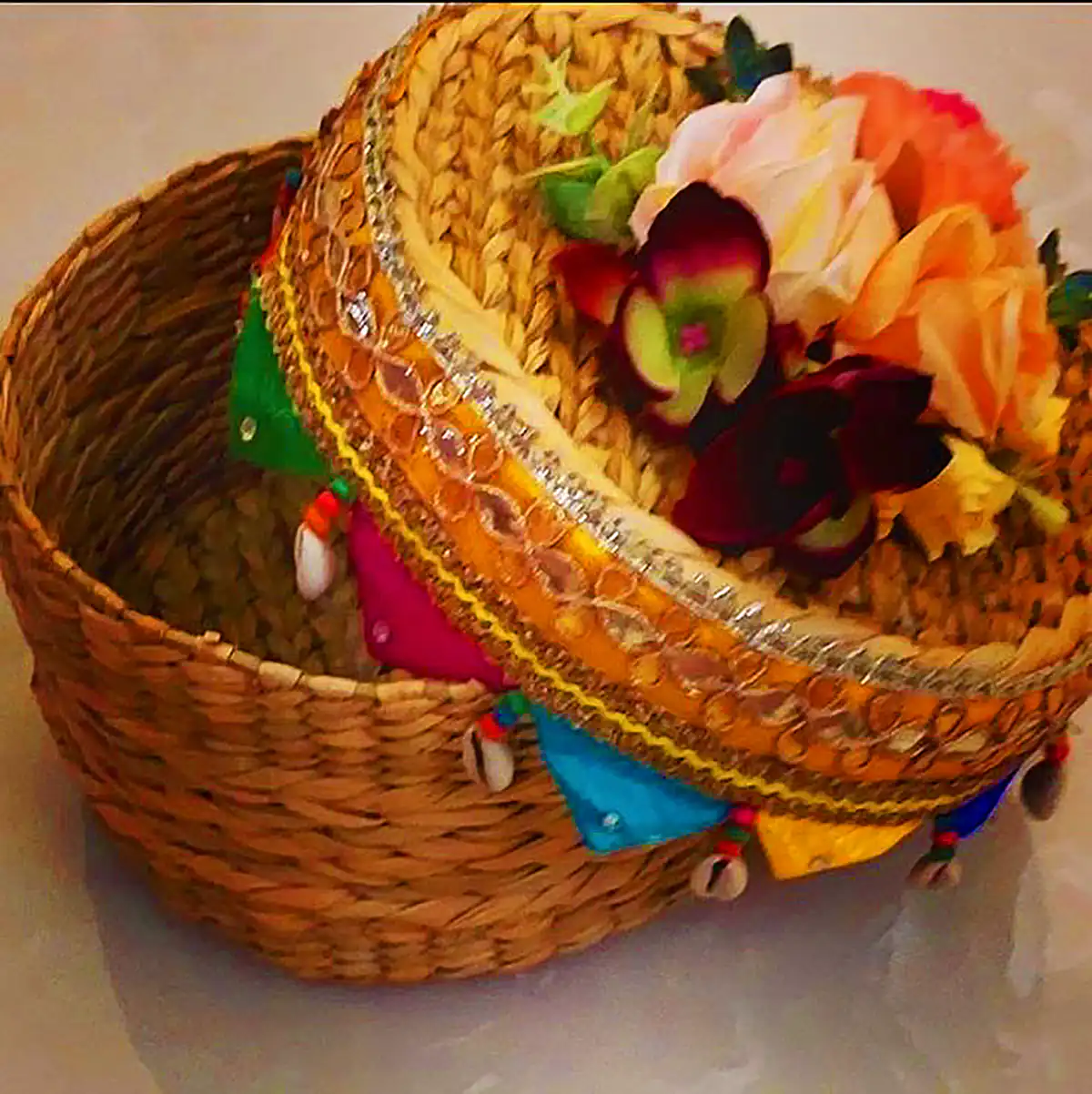 سبد حصیری نظم دهنده 