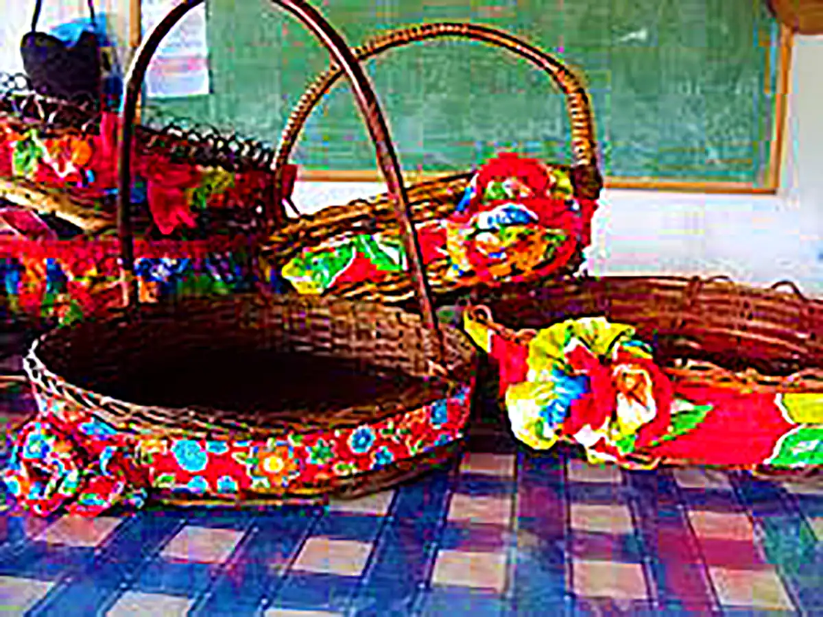 سبد حصیری نظم دهنده 