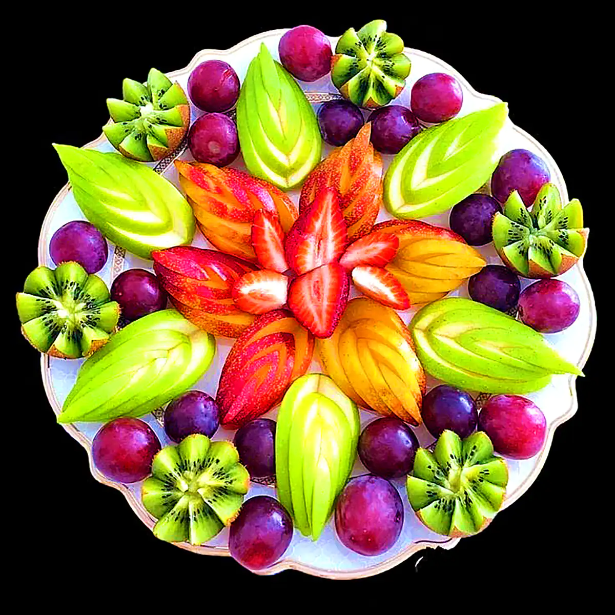 سینی سرو میوه ویژه