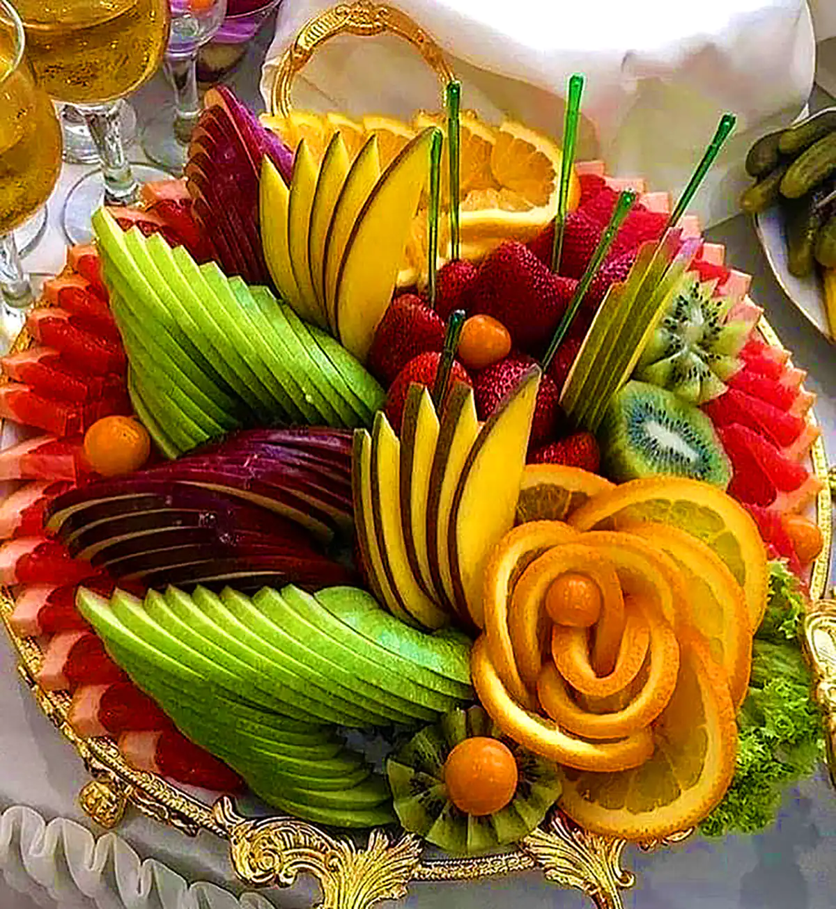 سینی سرو میوه ویژه