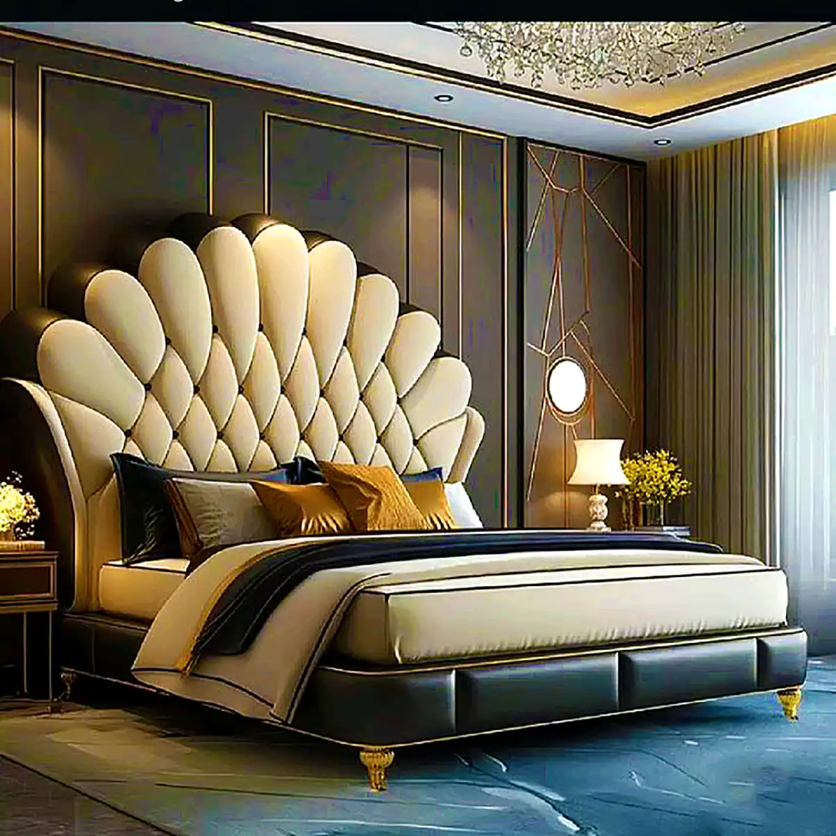تخت خواب لاکچری مدرن