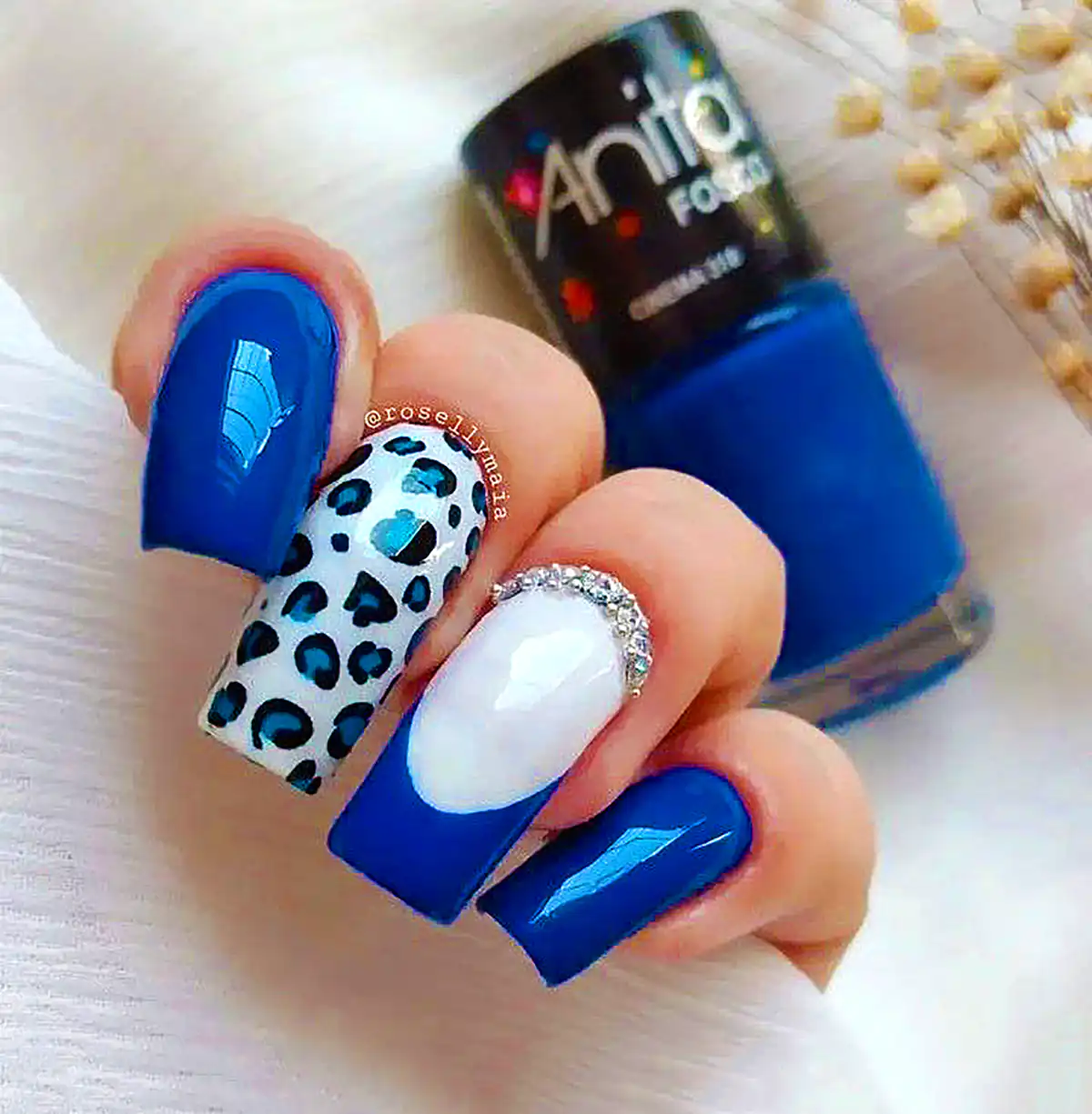 طرح لاکژل شیک پلنگی