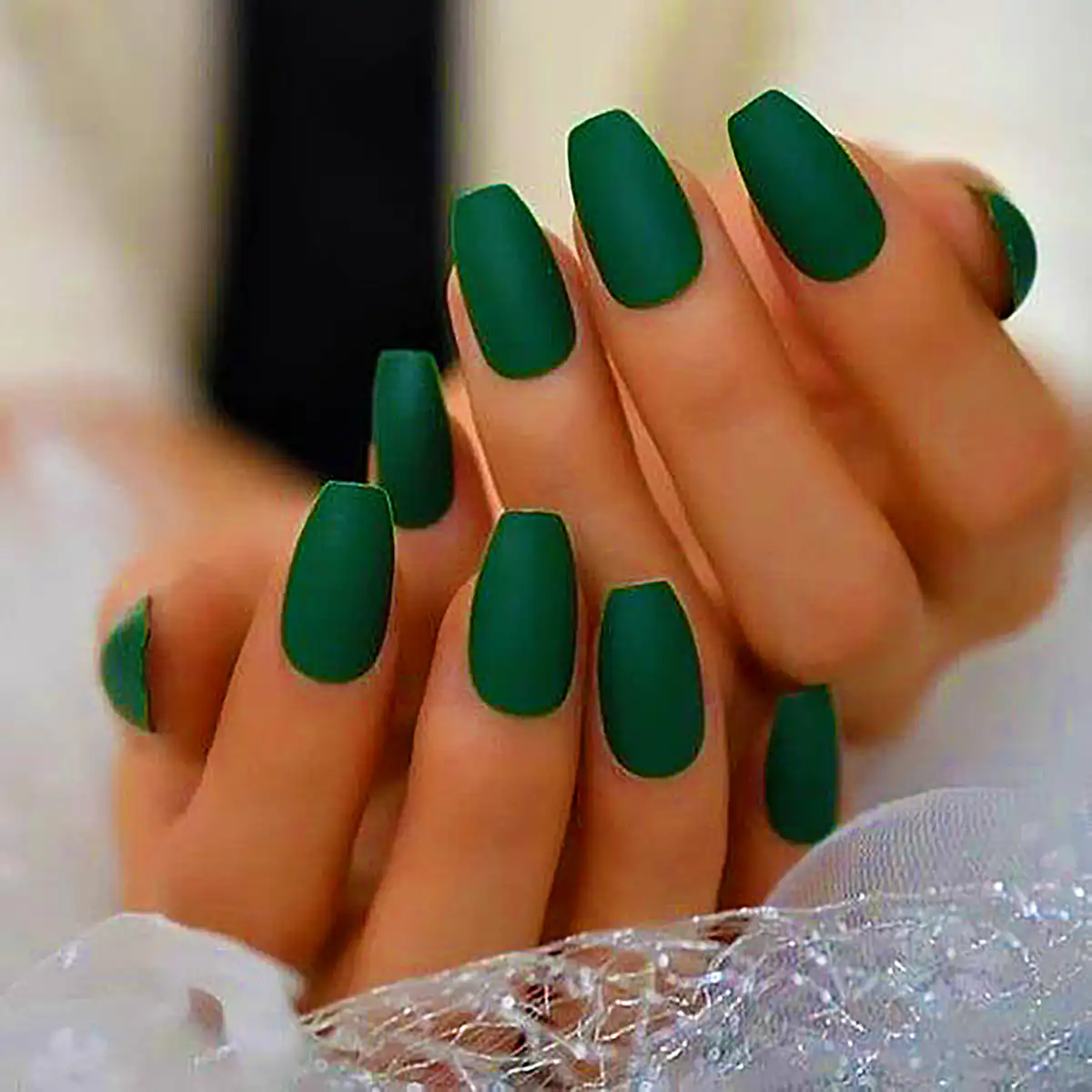 طرح ناخن سبز باکلاس ۲۰۲۴