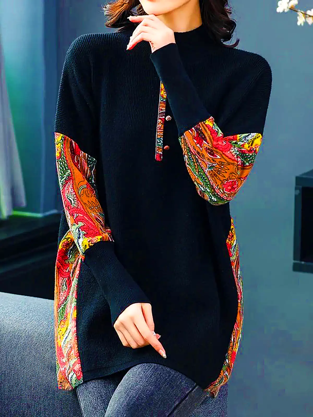 تونیک ابریشمی زنانه