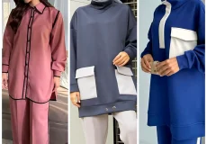 تونیک و شلوار اورسایز شیک