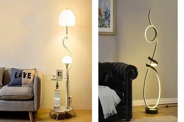 آباژور مدرن + یک روش نورپردازی به صرفه با آباژور مدرن و لاکچری