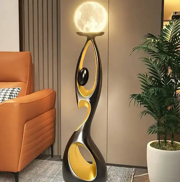 آباژور مدرن + یک روش نورپردازی به صرفه با آباژور مدرن و لاکچری