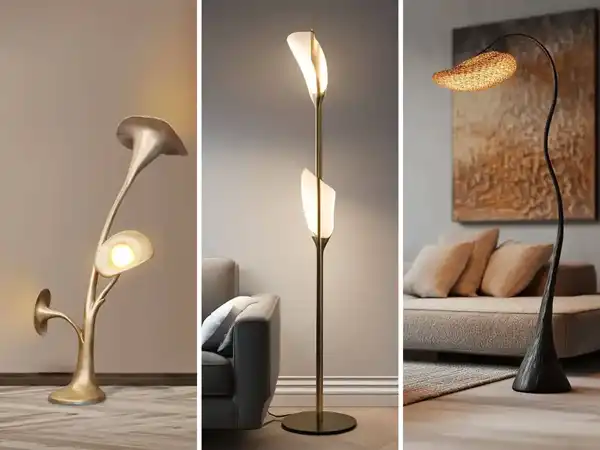 آباژور مدرن + یک روش نورپردازی به صرفه با آباژور مدرن و لاکچری