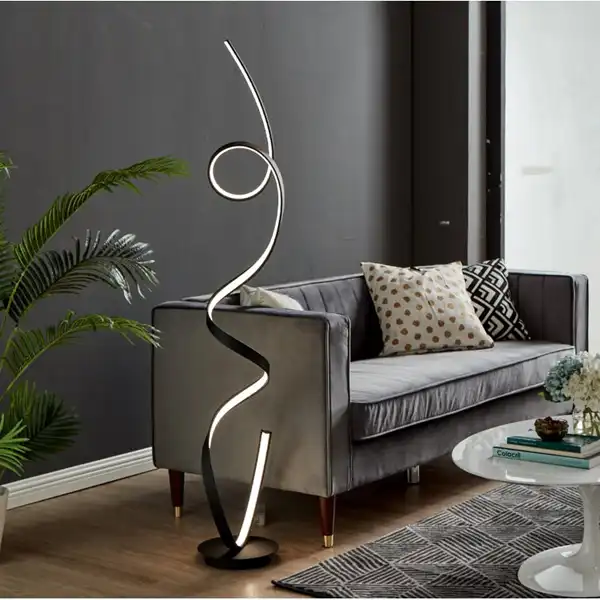 آباژور ایستاده + چشمگیری جلوه دکوراسیون منزل با آباژور ایستاده