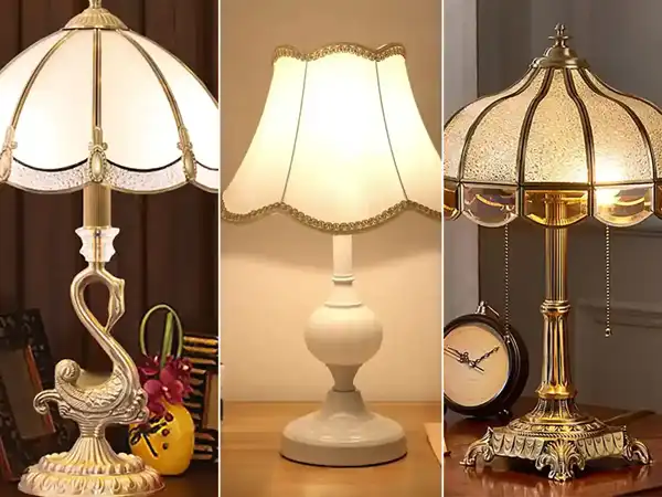 آباژور مدرن رومیزی + فضایی گرم و دلنشین با آباژور مدرن رومیزی لاکچری