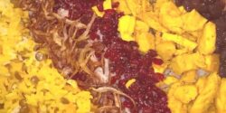 طرز تهیه عدس پلو با مرغ مجلسی با طعمی بی نظیر
