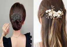 اکسسوری مو +شیک ترین اکسسوری مو ترند امسال