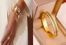 النگو طلا جدید + النگو طلا جدید و ترند برای خانم های شیک پسند
