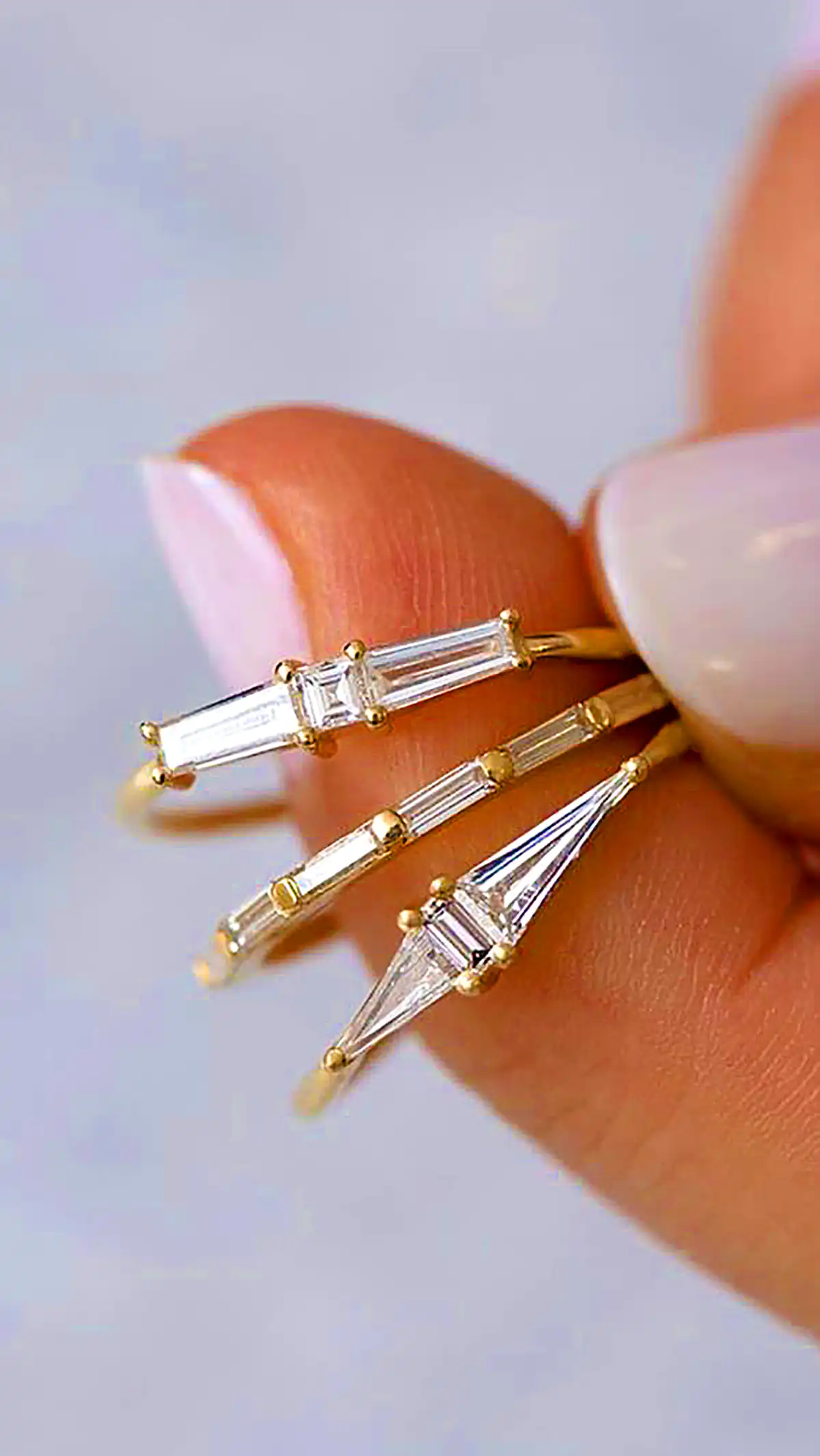انگشتر نامزدی شیک و درخشان