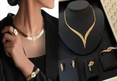 انواع مدل سرویس طلا + ترند ترین انواع مدل سرویس طلا مناسب استایل شما