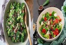 انواع سالاد برای مهمانی + جدید ترین تزیین انواع سالاد برای مهمانی