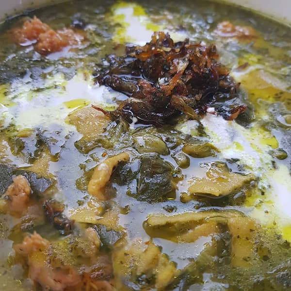 طرز تهیه آش لخشک