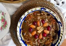 طرز تهیه آش میوه