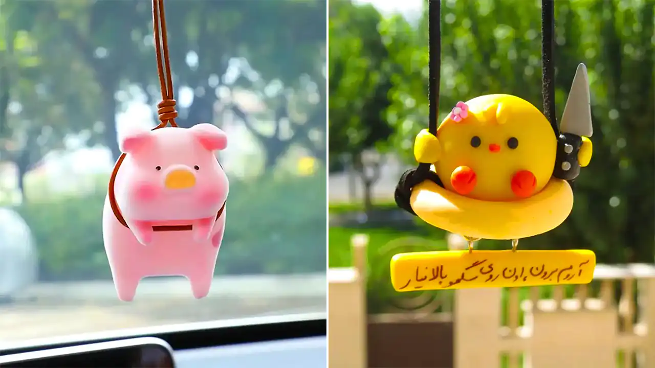 آویز فانتزی جلو ماشین