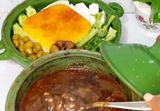 طرز تهیه باقلا فسنجان