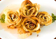 طرز تهیه باقلوا رز