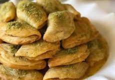 طرز تهیه باقلوا صدفی