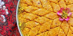 طرز تهیه باقلوا شعریه به روش ترکیه ای و با طعمی بی نظیر