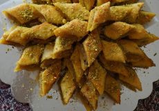 طرز تهیه باقلوا یزدی