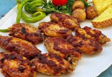 طرز تهیه بال مرغ کبابی