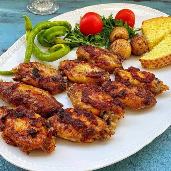 طرز تهیه بال مرغ کبابی