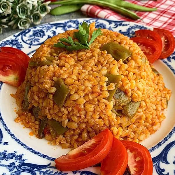 طرز تهیه بلغور پلو