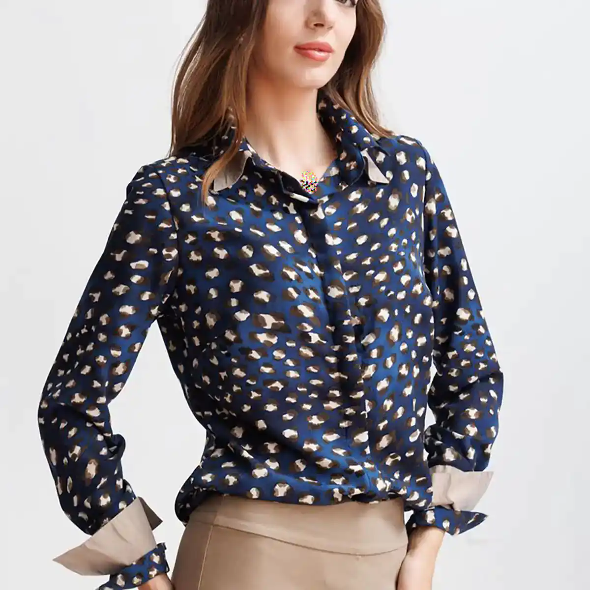 بلوز طرحدار شیک زنانه