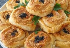 طرز تهیه بورک گل
