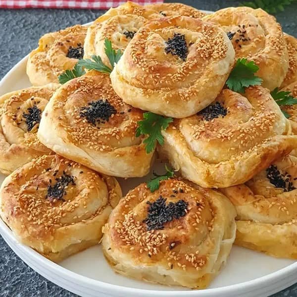 طرز تهیه بورک گل